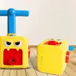 Interactive Balloon Powered Car Launcher Toy Set