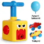 Interactive Balloon Powered Car Launcher Toy Set