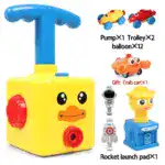 Interactive Balloon Powered Car Launcher Toy Set