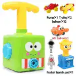 Interactive Balloon Powered Car Launcher Toy Set