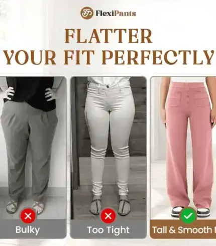 FlexiPants - Women's Casual High Waist Stretch Pants