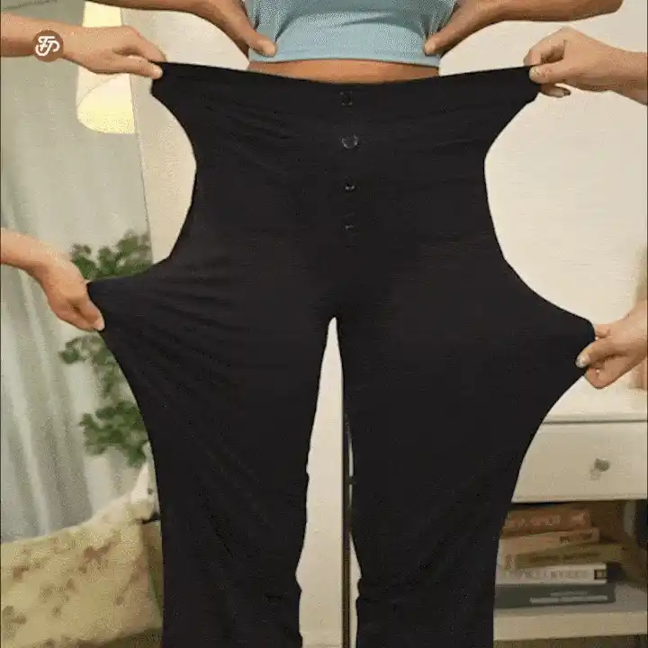 Flexible pants in motion