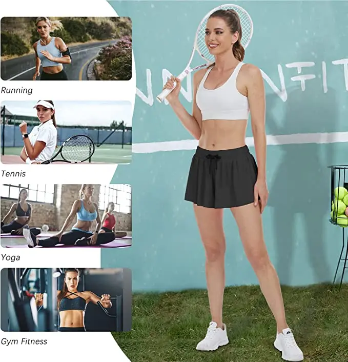 Comfortable skort look