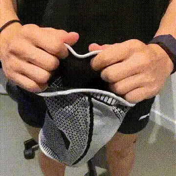 Knee support illustration